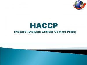 HACCP Hazard Analysis Critical Control Point Recherche Electronique