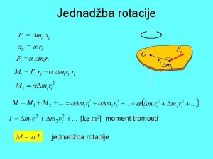 Jednadba rotacije Fi mi ati ri O F