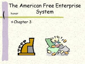 Free enterprise economy
