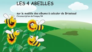 LES 4 ABEILLES sur le modle des albums