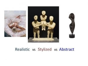 Stylized vs naturalistic