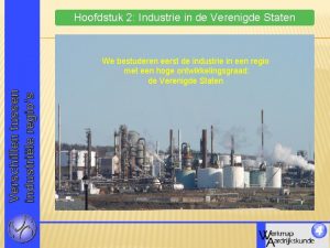 Verschillen tussen industriële regio's