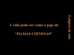 Damas chinesas regras