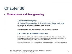 Systems engineer chapter 36