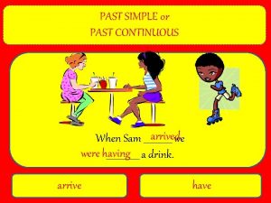 Carry past continuous