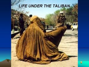 LIFE UNDER THE TALIBAN February 27 1998 Thirtythousand