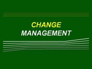 Change management gartner