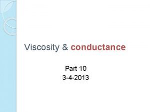 Unit of viscosity is