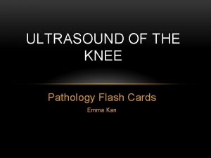 Quad tendon ultrasound