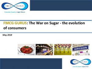 Fmcg gurus