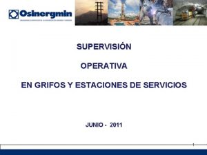 SUPERVISIN OPERATIVA EN GRIFOS Y ESTACIONES DE SERVICIOS