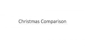 Christmas Comparison In Australia Everybody in Australia enjoys