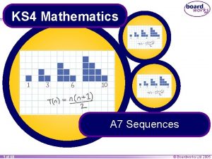 Quadratic sequences formula