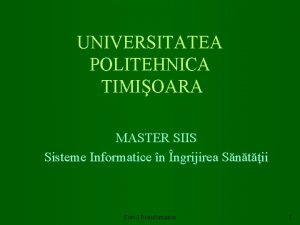 Master bioinformatica