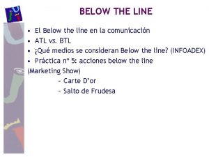 Objetivo de merchandising Objetivo de merchandising