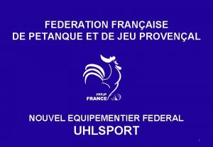 Uhlsport pétanque Uhlsport pétanque