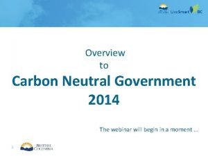 Pacific Carbon Trust com Overview to Carbon Neutral