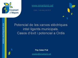 www smartgrid cat Ordis 1 de mar de