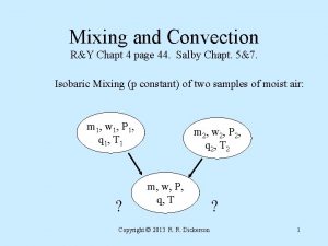 Mixing and Convection RY Chapt 4 page 44