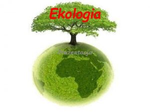Co to jest ekologia