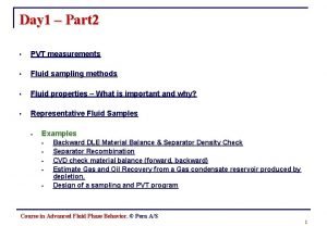 Pvt experiments Pvt experiments