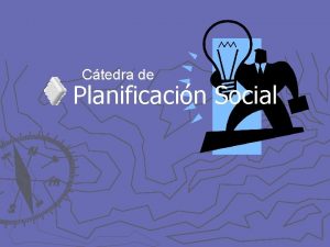 Planificacion social