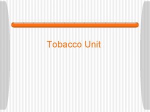 Tobacco Unit Costs to Society About 443 000