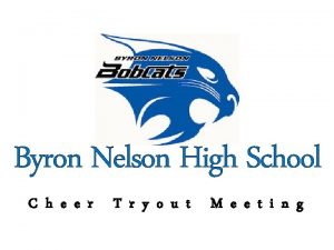 Byron nelson high school cheer