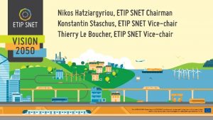 Nikos Hatziargyriou ETIP SNET Chairman Konstantin Staschus ETIP