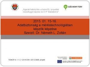 gazati felkszts a hazai ELI projekttel sszefgg kpzsi