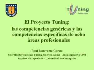 Tuning competencias