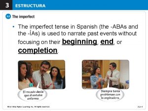 Imperfect tense german