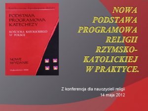 Realizacja podstawy programowej z religii sprawozdanie