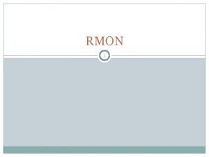 Difference between rmon1 and rmon2