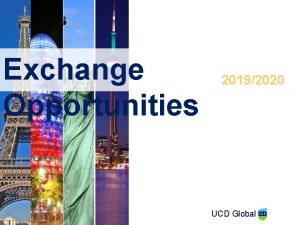 Ucd exchange