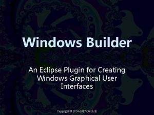 How to install window builder in eclipse