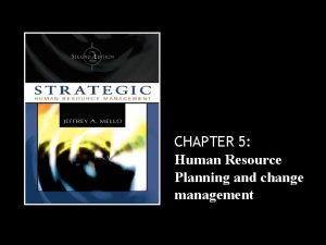 Human resource management chapter 5