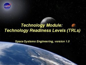 Trl space systems