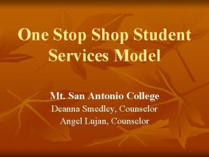 Student one stop shop