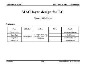 September 2019 doc IEEE 802 11 191666 r