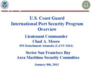 International port security