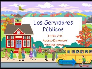 Los Servidores Pblicos TEDU 220 AgostoDiciembre Ymalisa Irizarry