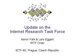 Internet research task force