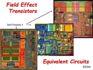 Pentium 4 transistors