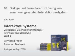 10 Dialoge und Formulare zur Lsung von zusammengesetzten