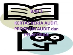 Program kerja audit manajemen