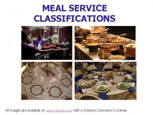 Russian continental meal service
