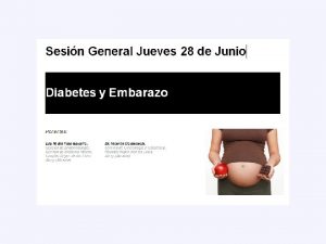 Protocolo clinic diabetes gestacional