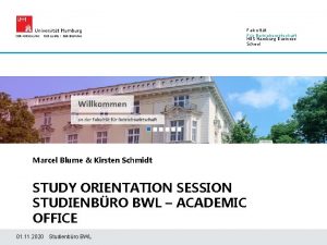 Fakultt Fr Betriebswirtschaft HBS Hamburg Business School Marcel