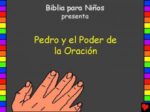 Biblia para Nios presenta Pedro y el Poder